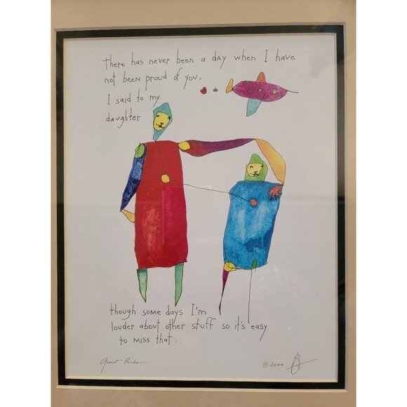 Brian Andreas Framed Print "Quiet Pride" Signed Art - Picture 3 of 4